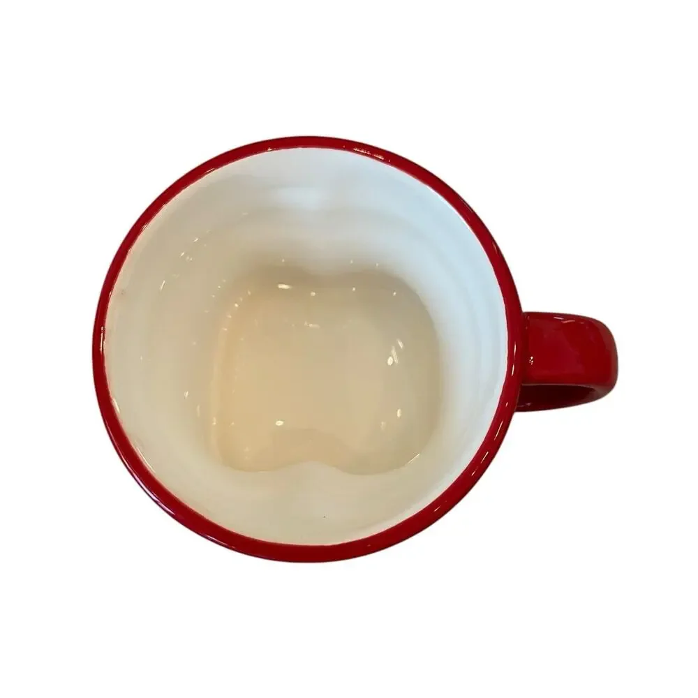 Lang Christmas Tea For One Winking Santa Teapot With Lid 12oz Cup New